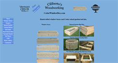 Desktop Screenshot of cedarwindowbox.com